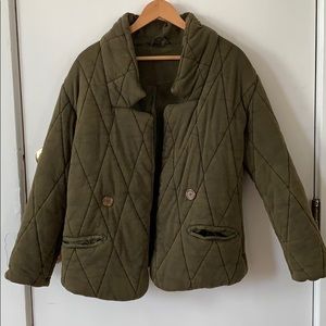 Free People Quilted Jacket